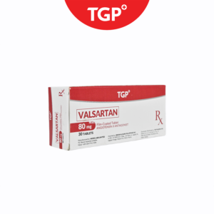 Rx : TGP Valsartan Film‑Coated Tablet - 80mg - 1 Tablet Only - Image 2