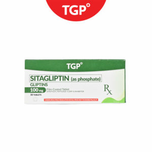 Rx : GLIPTINS Sitagliptin Film‑Coated Tablet - 100mg - 1 Tablet Only - Image 3