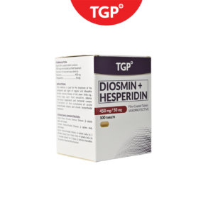 TGP AMBICA Diosmin plus Hesperidin Film‑Coated Tablet - 450mg/50mg-100pcs - Image 2