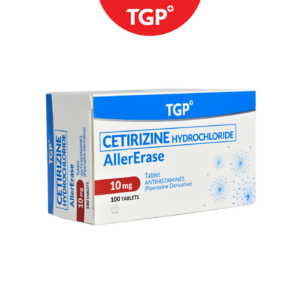 ALLERERASE Cetirizine Hydrochloride Tablet - 10mg-100pcs - Image 2