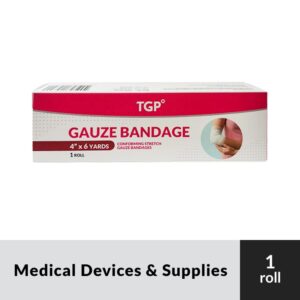 TGP Gauze Bandage 4 inch × 6 yards - Image 1