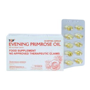 TGP Evening Primrose Softgel Capsule - 500mg - 10pcs - Image 1