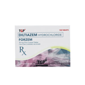 Rx: FORZEM Diltiazem Hydrochloride Film‑Coated Tablet - 30mg