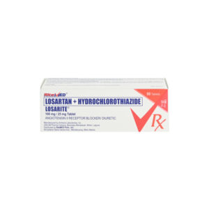 Rx: LOSARITE Losartan Potassium + Hydrochlorothiazide Tablet - 100mg/25mg - Image 4