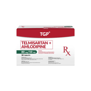 Rx: TGP Telmisartan + Amlodipine Tablet - 80mg/10mg