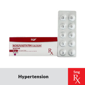 Rx: ROSTAR Rosuvastatin Film‑Coated Tablet - 5mg