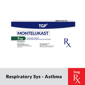 Rx: TGP EUROGEN Montelukast Chewable Tablet - 5mg