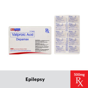 Rx:DEPAMAX Valproic Acid Extended‑Release Tablet  - 500mg