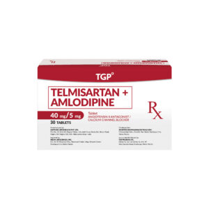 Rx: TGP Telmisartan+Amlo 40mg/5mg Tablet