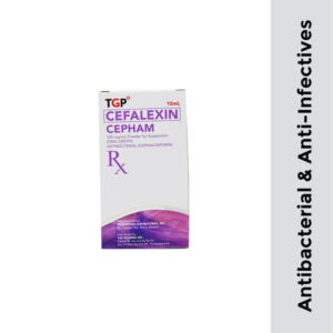 Rx: CEPHAM Cefalexin Drops 100mg - 10ml