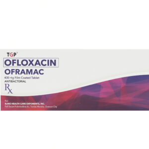 Rx: OFRAMAC Ofloxacin FCTab 400mg - 1 Tablet only