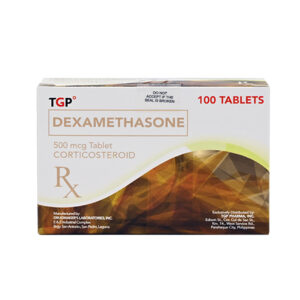 Rx:  TGP Dexamethasone Tablet - 500mcg