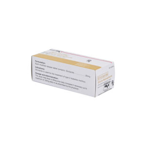 Rx: GLICLAN NATRAPHARM Gliclazide Modified‑Release Tablet - 30mg - Image 2