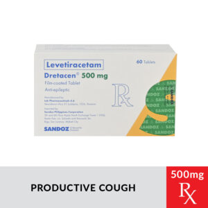 Rx: DRETACEN Levetiracetam Tablet - 500mg