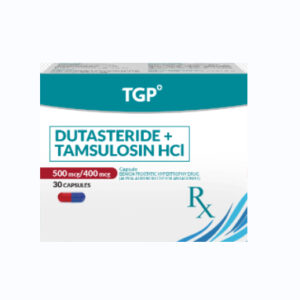 Rx: TGP Dutasteride plus Tamsulosin Capsule - 500micrograms/400micrograms