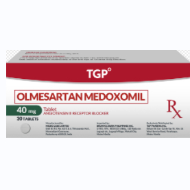 Rx: TGP Olmesartan Tablet  - 40mg