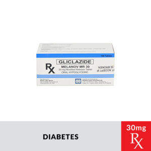 Rx: MELANOV MR Gliclazide Modified‑Release Tablet - 30mg - Image 1