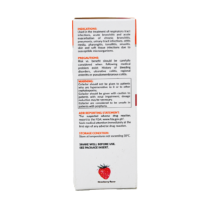 Rx: CECROCEF Cefaclor Suspension Oral Drops 50mg per - 10ml - Image 3