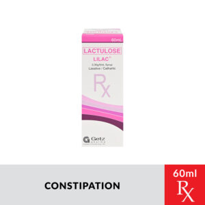 Rx: LILAC Lactulose Syrup 3.35g - 5ml/60ml