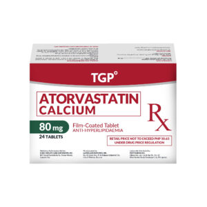 Rx: TGP Atorvastatin Tablet - 80mg - 1 Tablet only - Image 2