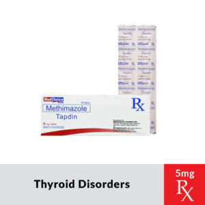 Rx: TAPDIN Methimazole Tab 5mg