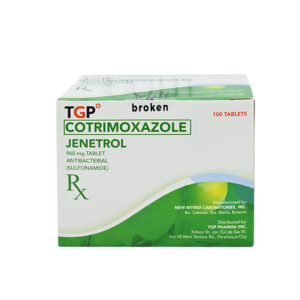 Rx: JENETROL FORTE Co‑Trimoxazole Tablet - 800mg/160mg