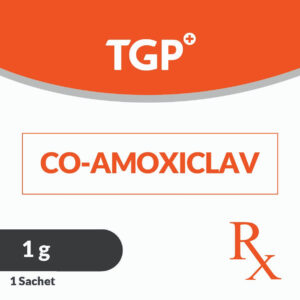 Rx: TGP Co‑Amoxiclav Film‑Coated Tablet - 1000mg - 1 Tablet only