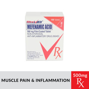 Rx: RITEMED Mefenamic Acid Tablet - 500mg