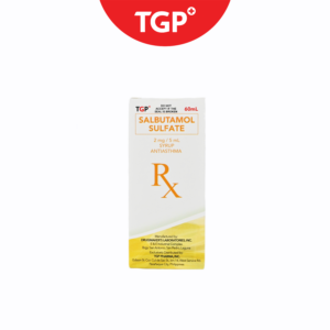 Rx: TGP Salbutamol Syrup 2mg - 5ml/60ml