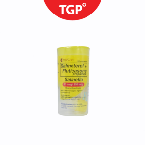 Rx: SALMEFLO Salmeterol + Fluticasone Inhaler - 25mcg/250mcg