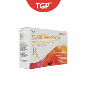 Rx: TGP Clarithromycin Film‑Coated Tablet - 500mg - Image 2