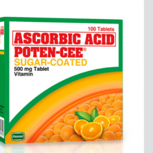 POTENCEE Ascorbic Acid Sugar‑Coated Tablet  - 500mg - 100pcs