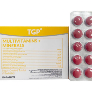 TGP Multivitamins + Minerals Tablet - 100pcs