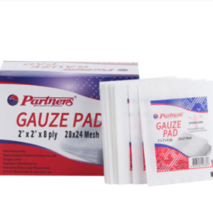 PARTNERS Sterile Gauze Pad 2 × 2 - 1pcs - Image 1