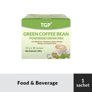 TGP Green Coffee Bean Powder Drink - 15g - Image 1