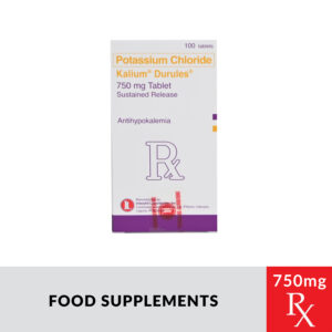 Rx: KALIUM DURULES Potassium Chloride Sustained‑Release Tablet - 750mg - Image 1