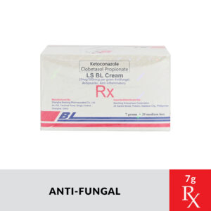 Rx : LSBL Ketoconazole + Clobetasol Propionate Cream - 7g/10mg/500mcg