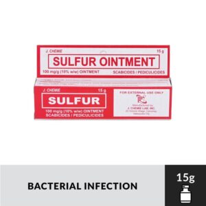 J.CHEMIE Sulfur Ointment 10%  - 15g
