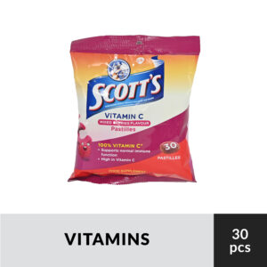 SCOTT’S Vitamin C Pastilles Mixed Berries Flavor  - 60g 30Pastilles