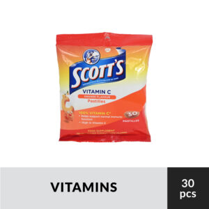 SCOTT’S Vitamin C Pastilles Orange Flavor - 60g 30Pastilles