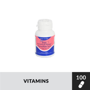 UHFERSULFATE IRON Ferrous Sulfate Tablet  - 65mg 100pcs