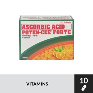 POTENCEEβFORTE Ascorbic Acid Tablet - 1000mg - 10pcs - Image 1