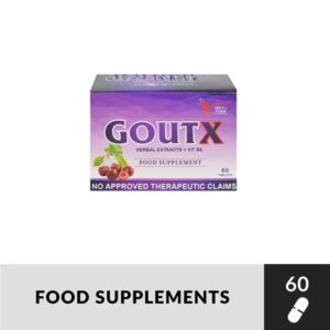 GOUTX Herbal Extracts with Vitamin B6 Tablet - 60pcs