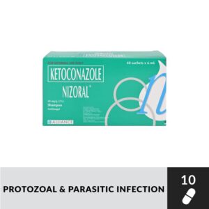 NIZORAL Ketoconazole Dandruff Shampoo  - 20mg - 10pcs