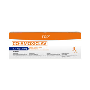 Rx : TGP Co‑Amoxiclav Film‑Coated Tablet  - 1000mg - 1 Tablet Only