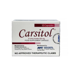 CARSITOL D‑Chiro‑Inositol Capsule - 500mg - 30pcs - Image 1