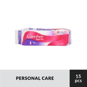 CAREFREE Panty Liners Super Dry - 15s