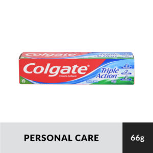 Colgate Toothpaste Triple Action Original Mint - 66g - Image 1