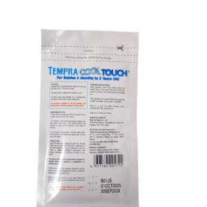 COOLTOUCH Tempra Gel Patch Baby Yellow 1 Sachets × 2 Patches - Image 2