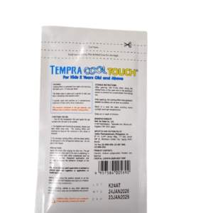 COOLTOUCH Tempra Gel Patch Kids Blue 1 Sachets × 2 Patches - Image 2